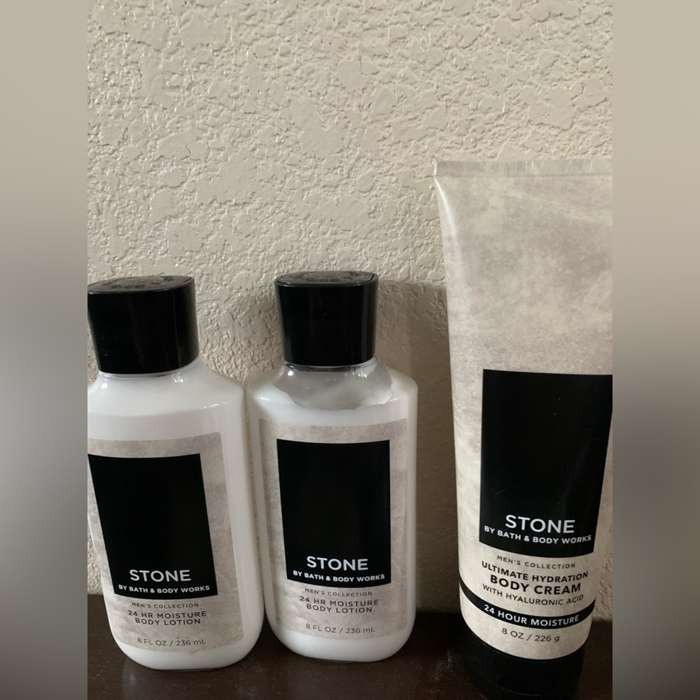 Bath and body works bbw mens collection lotions creams body washes